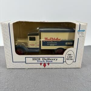 1931 Delivery Truck Bank ERTL Coin Bank True Value Hardware 10th Anniversary NIB